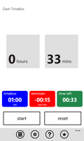 Timebox (Digital Clock Theme), White Phone Background