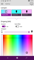 Control your lights by scenes or direct access